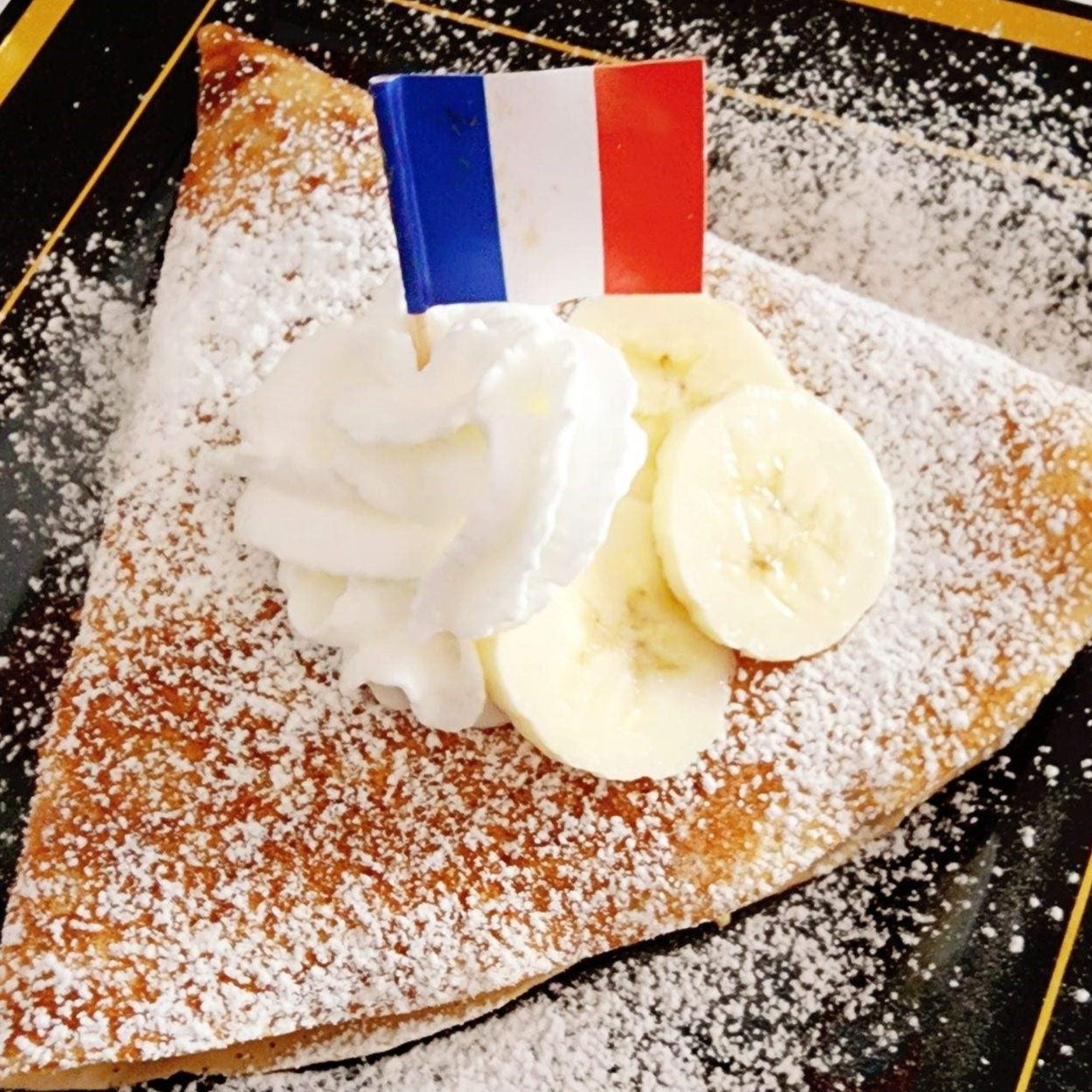 Banana Crepe by French Creperie