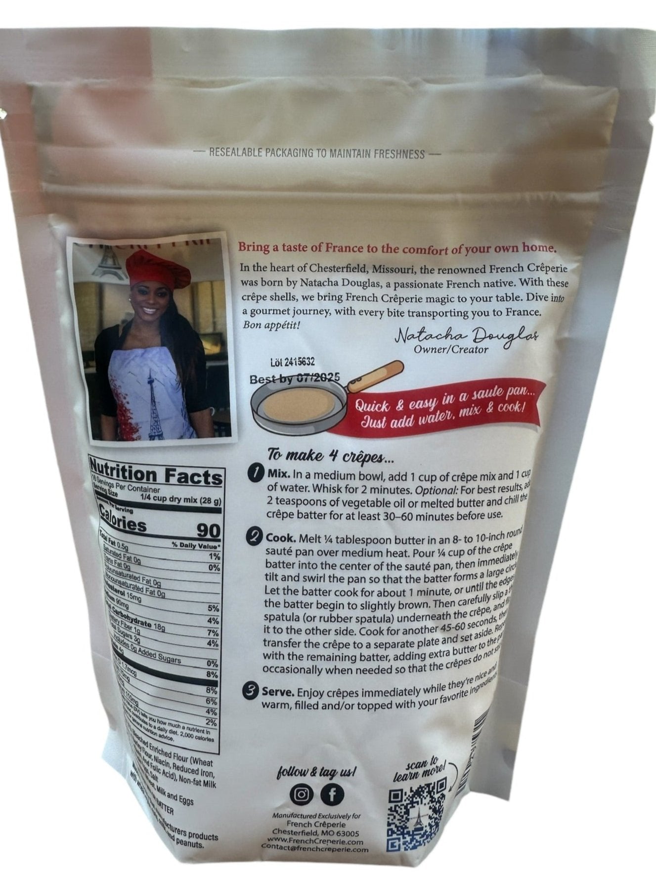Crepe Mix By Natacha Douglas