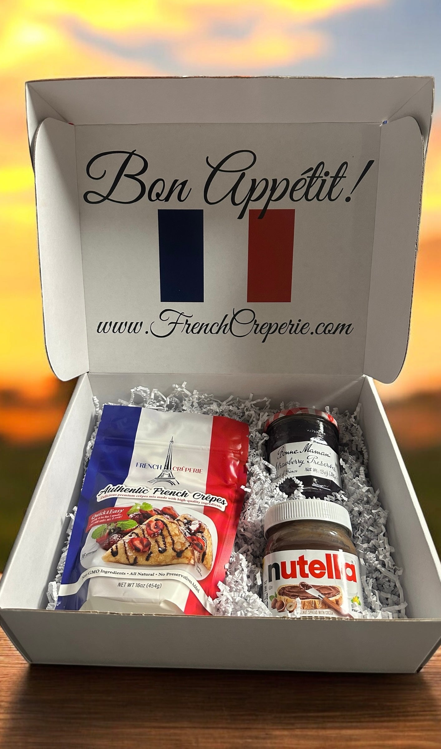 Gift Box of Our Signature Crêpe Mix by French Creperie